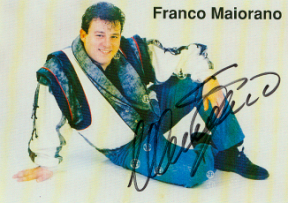 Autogrammkarte von Franco Maiorano - 1993
